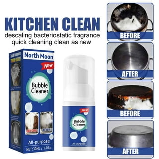 DASHENRAN North Moon Bubble Cleaner Foam, All-purpose Bubble Cleaner,  Kitchen Bubble Cleaner Spray, Bubble Cleaner North Moon, Veppa Bubble  Cleaner