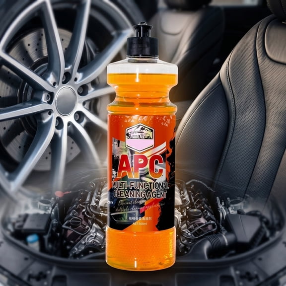 All Purpose Car Cleaner Spray Multi-Surface Dirt Grease Oil Remover Safe Formula for Auto Interior Exterior Leather Plastic Detailing