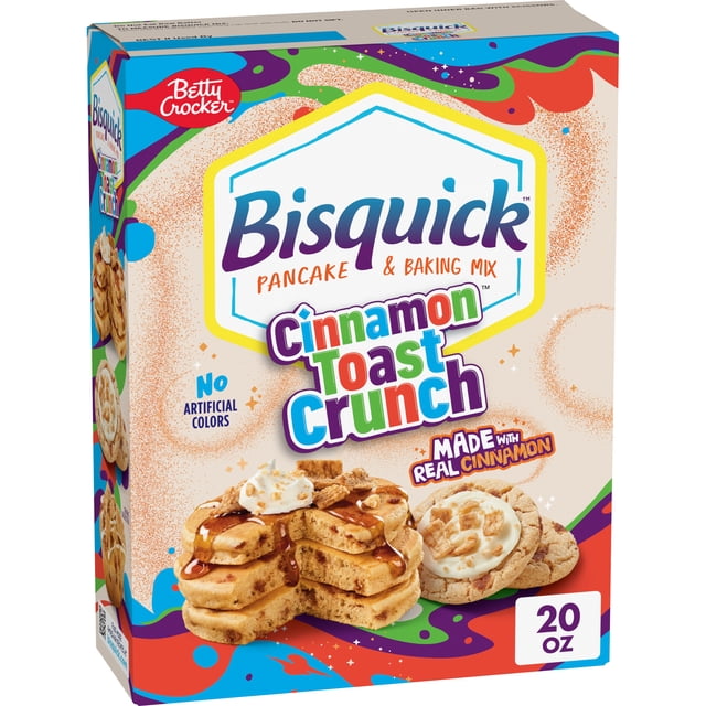 Cinnamon Toast Crunch Bisquick Cinnamon Toast Crunch Pancake and Baking Mix — product image
