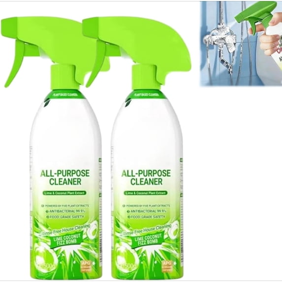 All Purpose Cleaner, All-Purpose Cleaner Liquid Spray, Multipurpose Cleaner, Easy Home Cleaning with No Rinsing Required, Fresh Fragrance