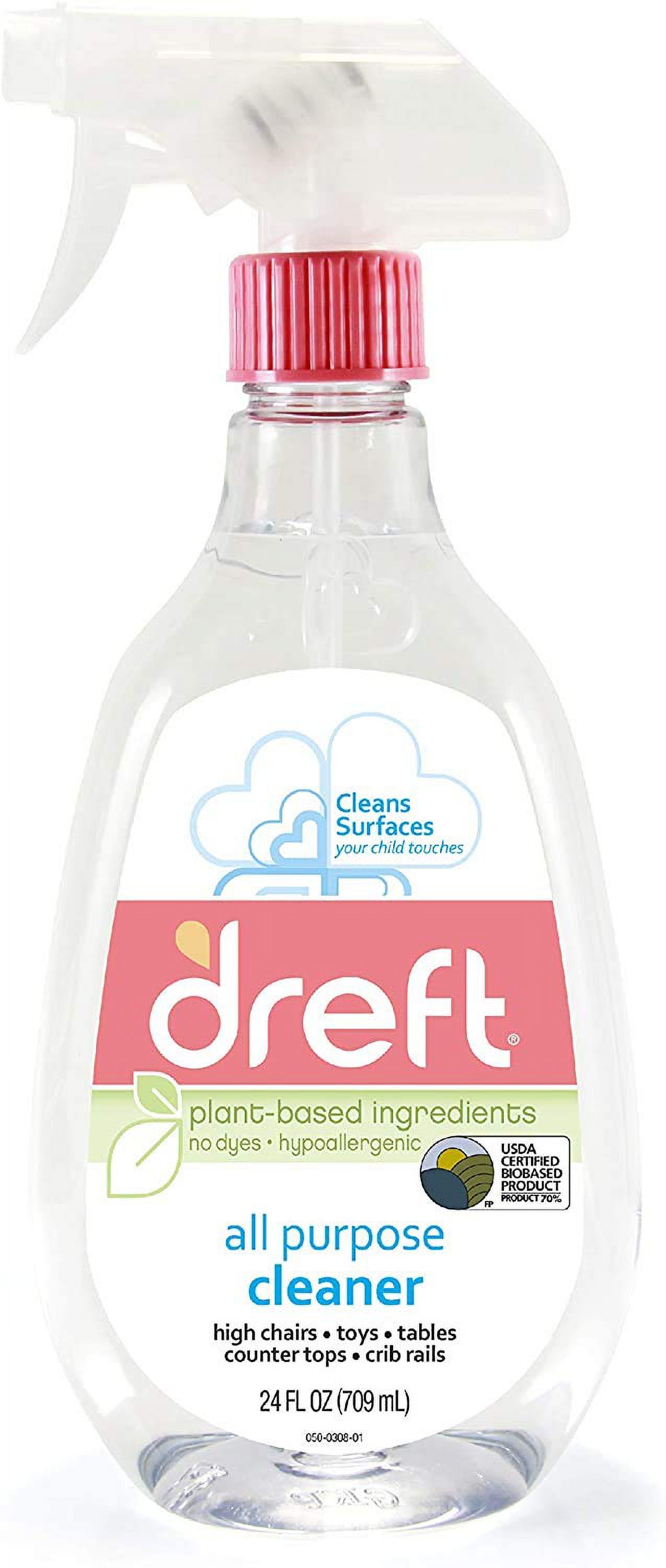 All Purpose Cleaner By Dreft, All Purpose Cleaner Spray, Plant Based