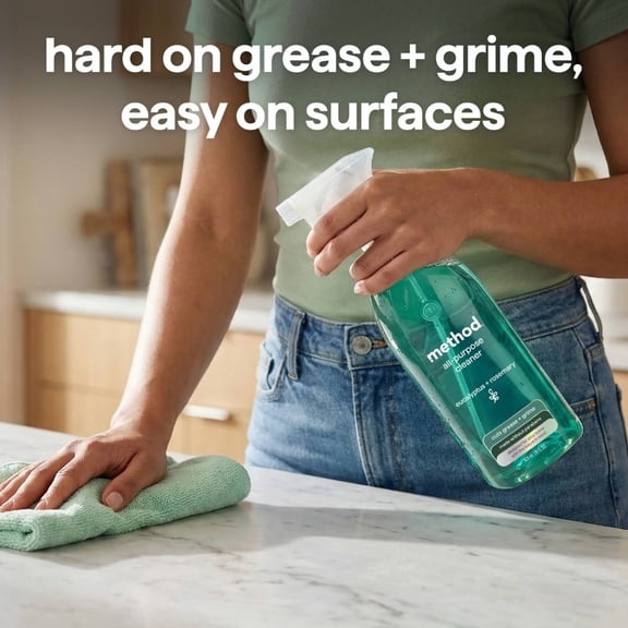 All Purpose Cleaner - Eucalyptus + Rosemary - 28 fl oz: Paraben-Free, Phthalate-Free, Liquid, Spray Bottle