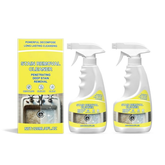 All Purpose Cleaner Kitchen Cleaner Spray Household Cleaners Tile Crevices Refrigerator Seals Dirty Wall Sinks Around Toilet Corners 4.06 Ounces 2PC