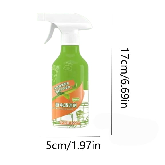 All Purpose Cleaner, Kitchen Household Appliances Clease, Remover for Stubborn, Multi-Purpose Cleaner, Fast Thorough Cleaning Gentle