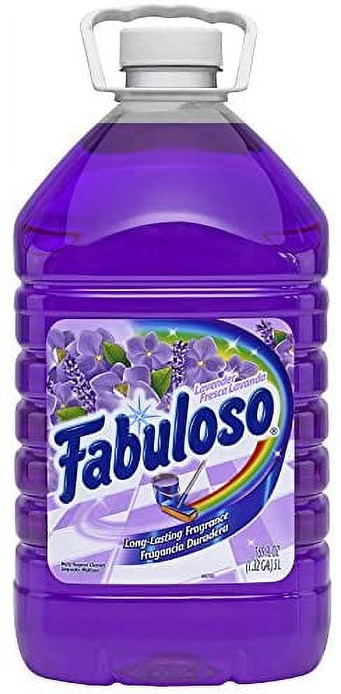 All Purpose Cleaner Liquid Solution Purple Lavender 169 Fluid Ounce Easy Pour Bottle 153122
