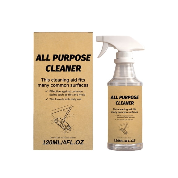 All Purpose Cleaner Multipurpose Surface Cleaning Solution for Daily Use 120ml Spray Bottle for Dirt and Stain Removal