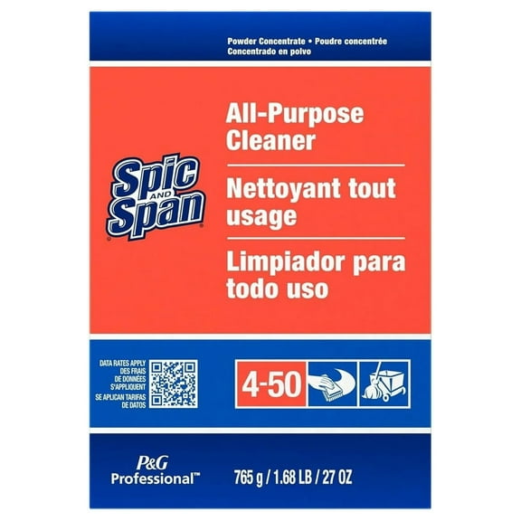 All-Purpose Cleaner - Orange Scent, Concentrated Powder - Multi-Surface Cleaner for Floors, Walls, Kitchen, Concrete & Outdoor Use - No Rinse Formula, Phosphate-Free, 1 Count
