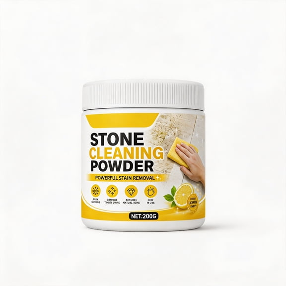 All-Purpose Cleaner Powder Fast Acting Deep Cleaning Non-Corrosive for Sinks Floors Countertops Lemon Scent 1 Pack