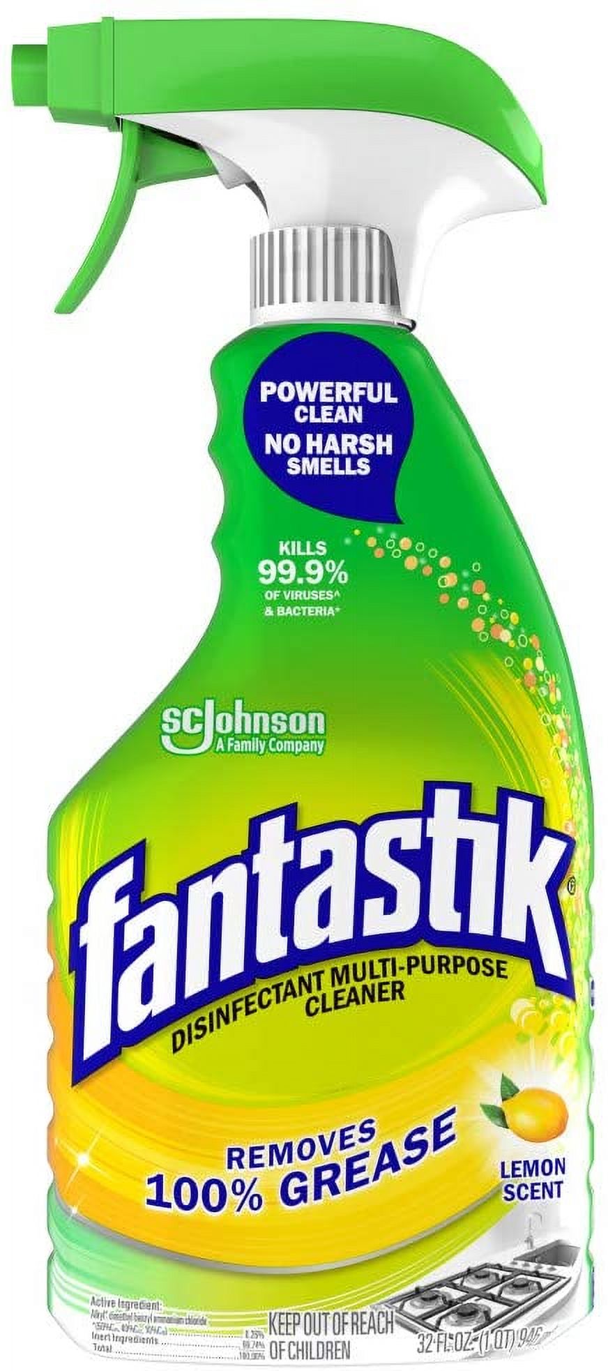 Trigger All Purpose All-Purpose Cleaner Trigger, Lemon Scent, 32 fl oz - Walmart.com