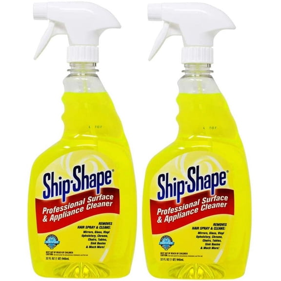 All-Purpose Cleaners Ship-Shape Comb And Brush Cleaner Spray 32 Oz, Spray 32 Ounce Pack 2 , 0