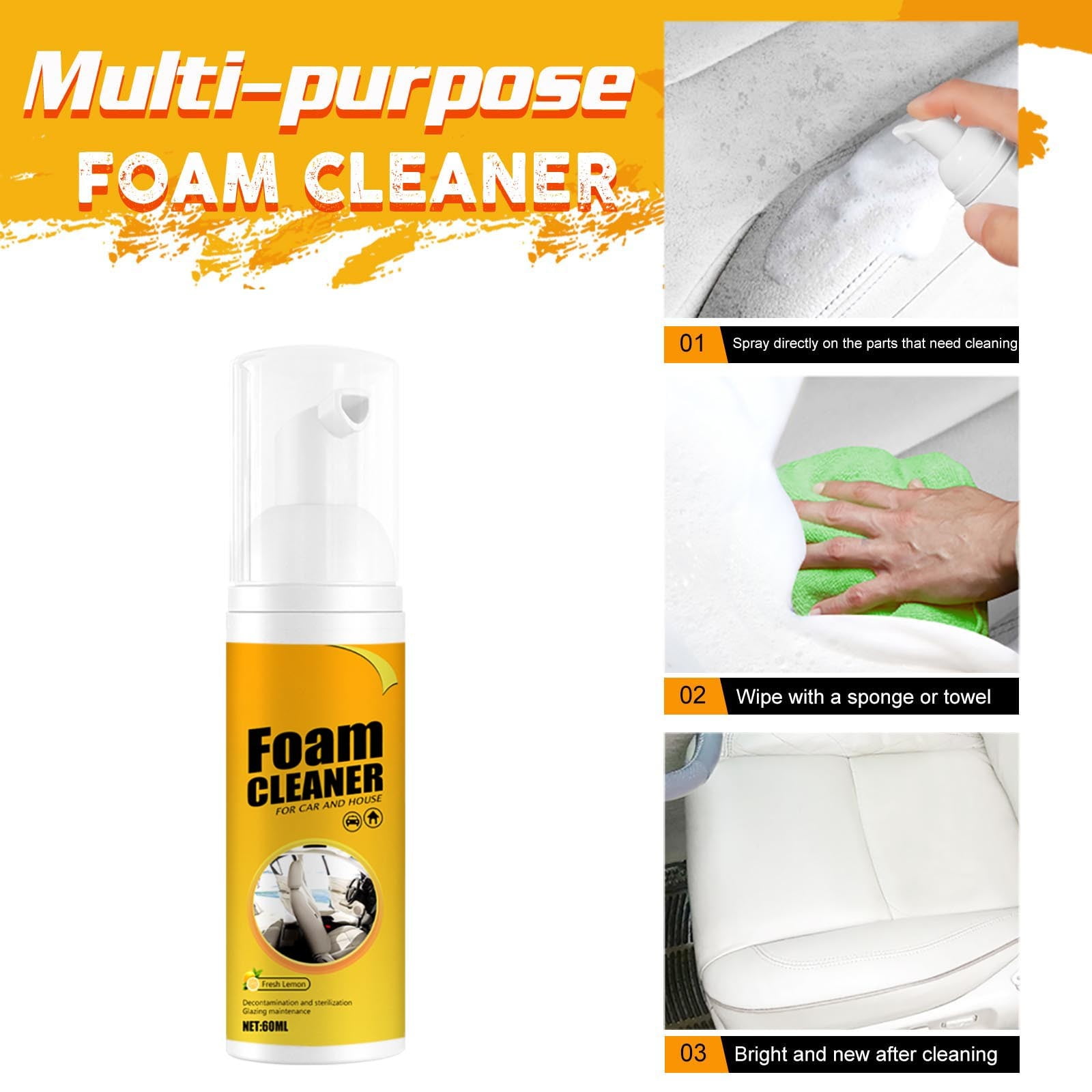 All Purpose Cleaning Spray Tub Cleaner Steam Cleaner Deicer Spray For