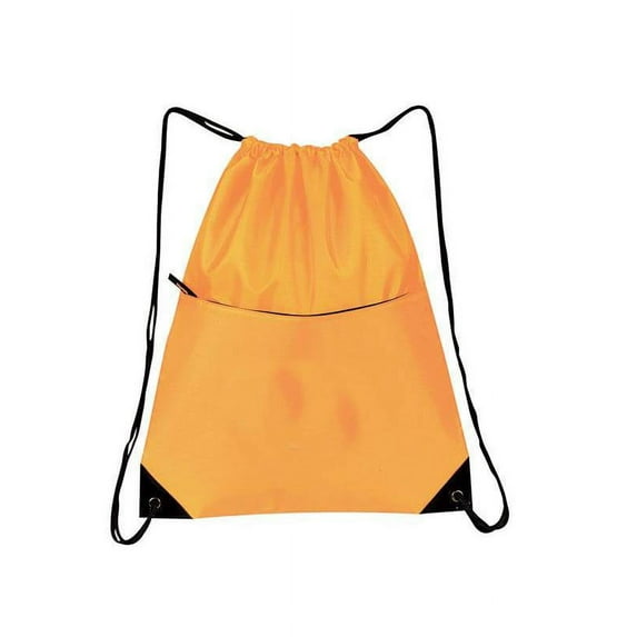 All-Purpose Drawstring Tote II, ORANGE