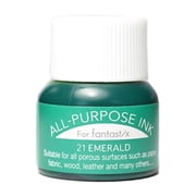All-Purpose Fabric Ink, Emerald by Tsukineko