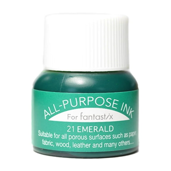 All-Purpose Fabric Ink, Emerald by Tsukineko