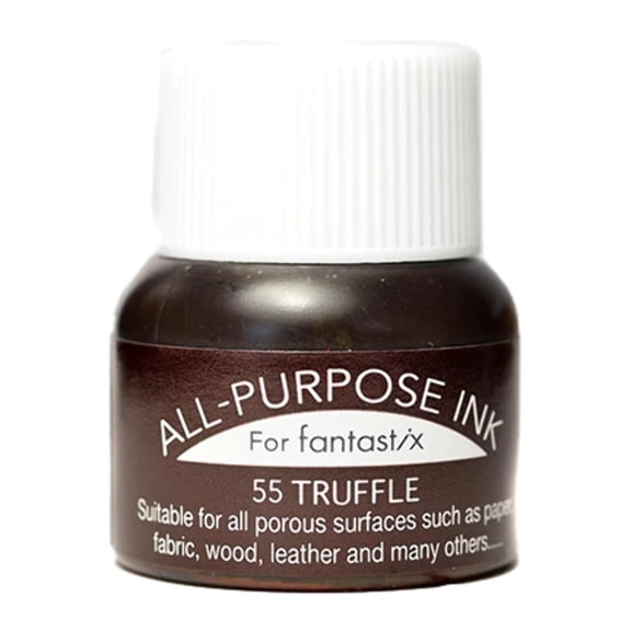 All-Purpose Fabric Ink, Truffle by Tsukineko