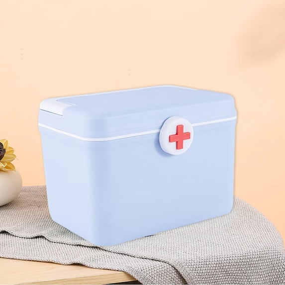 All-Purpose First Aid Kit, Portable Emergency Medical Supplies, Compact First Aid for Home Travel Camping, Ideal for Cuts Scrapes Burns & Sprains, Essential for Outdoor Emergencies