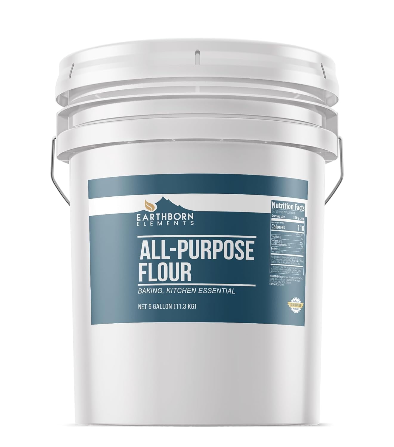 AllPurpose Flour, 5 Gallon Bucket, Bulk Size, Kitchen Essential