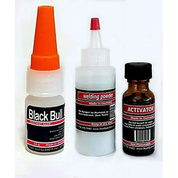All Purpose German Glue Kit1 (10g Glue+Activator+Welding Powder). Best Glue !