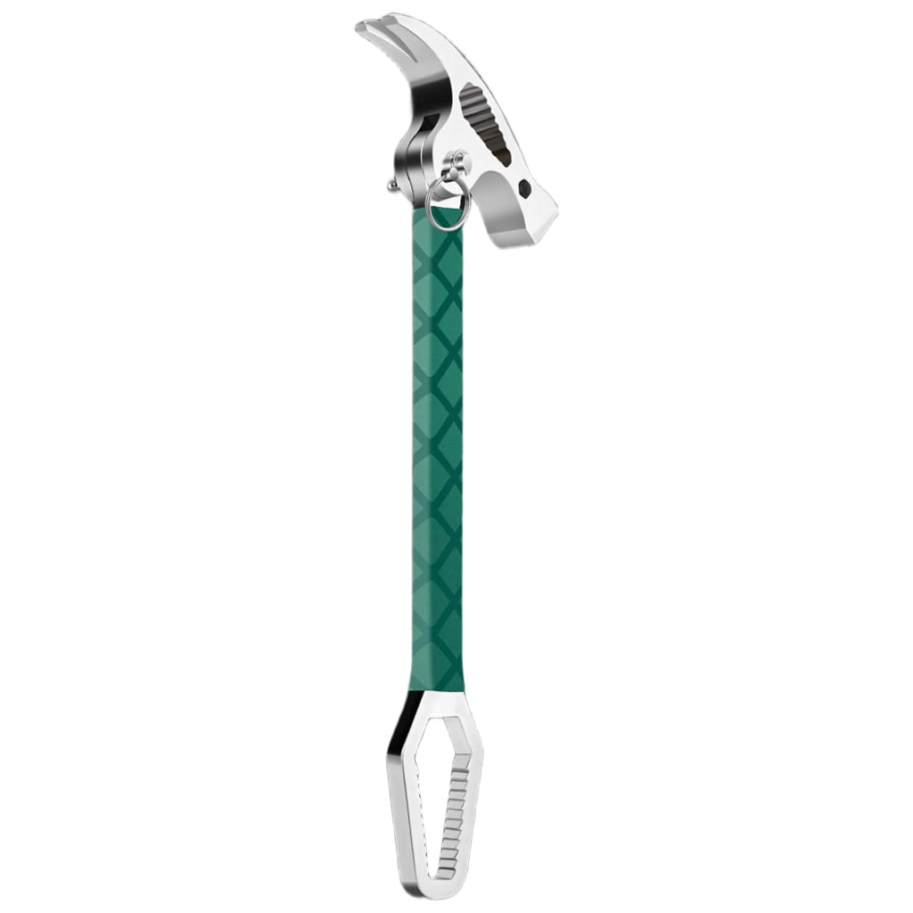All Purpose High Carbon Steel Multifunctional Folding Claw Hammer Adjustable Pry Bar Nail Puller And Screwdriver Tool