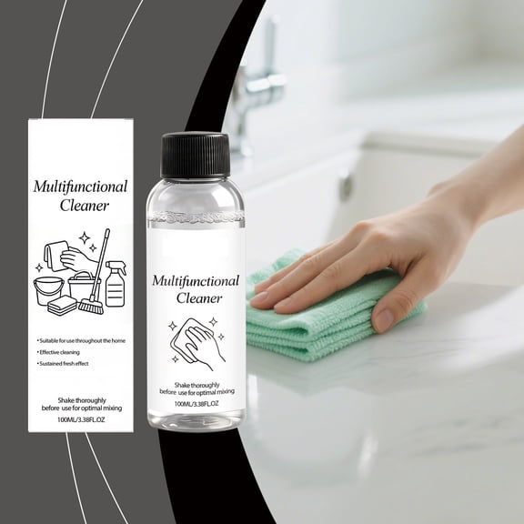 All Purpose Home Cleaner Powerful Stain Remover for Windows Bathroom Counters Gentle Formula Plastic Spray Bottle