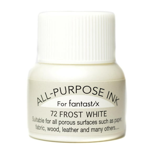 All Purpose Ink 0.5 oz., bottle, frost white (pack of 4)