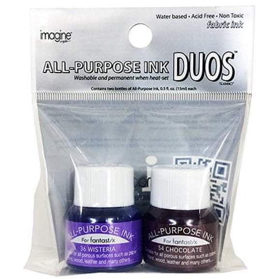 All-Purpose Ink - Wisteria & Chocolate 2-Pack