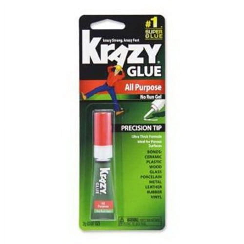 All Purpose Instant Krazy Glue Gel - 1 Ea, 2 Pack
