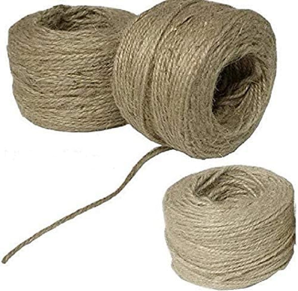All Purpose Jute Twine 3 Pack Recycle Home & Garden Extra Strong Multi Purpose Craft String