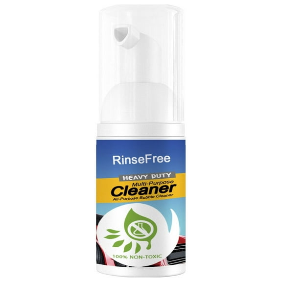 All-Purpose Kitchen Foam Cleaner, Rinse-Free Heavy Oil Stain Remover Multi-Surface Grease Degreaser for Kitchen & Home, 1 fl oz