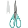 thumbnail image 1 of All Purpose Kitchen Shears With Protective Sheath For Everyday Use, Dishwasher Safe Stainless Steel Scissors With Comfort Grip, 1 of 5