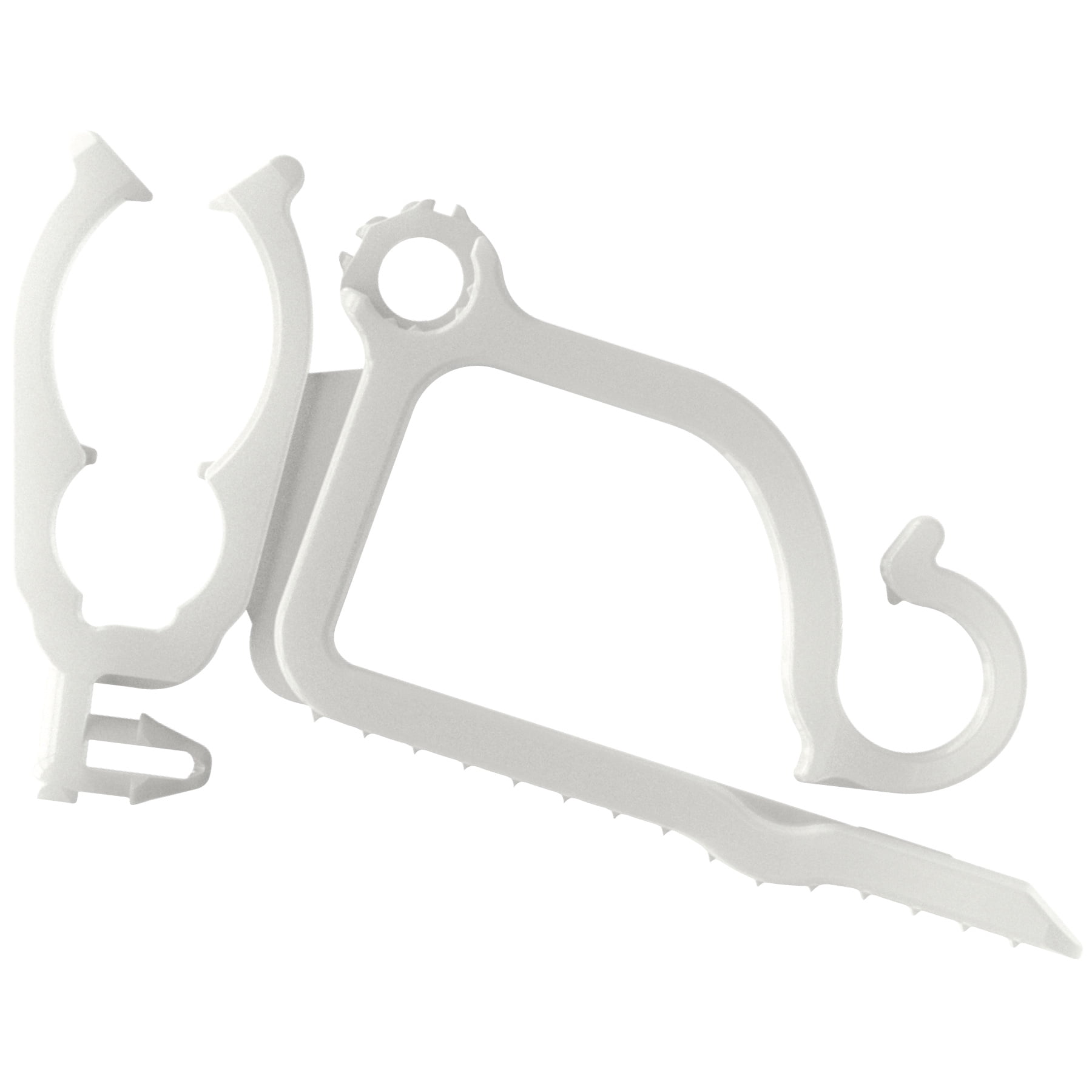 AllPurpose Light Clips, 100 Count, Each Clip Assembled is 2.25"H x 1.