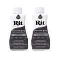 thumbnail image 1 of RIT 2pcs Dye Liquid – Wide Selection of Colors – 8 Oz. (Charcoal Grey), 1 of 5