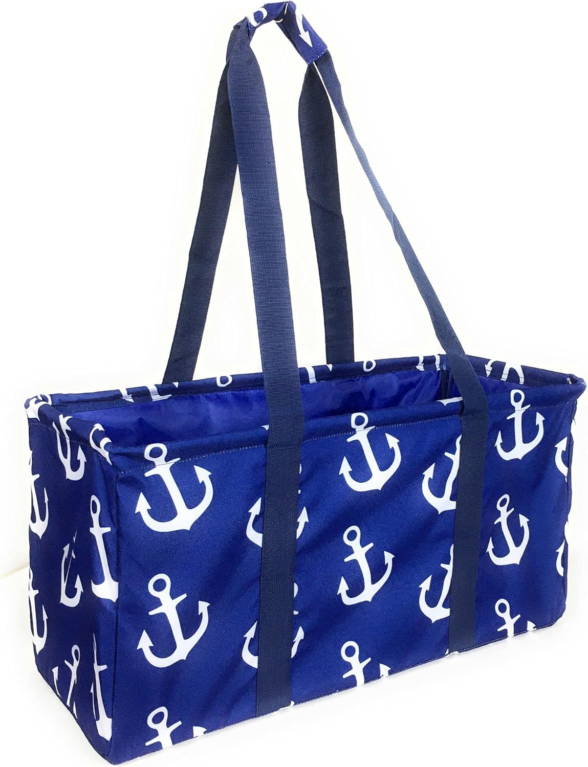 All Purpose Open Top 23" Collapsible Extra Large Utility Beach Pool Grocery Basket Car Trunk