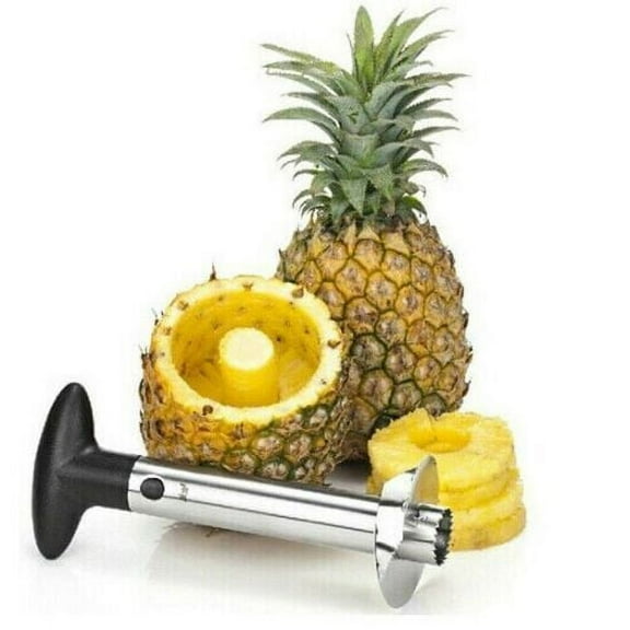All Purpose Pineapple Corer, Slicer, Peeler Stainless Steel Cutter Easy Kitchen Gadget