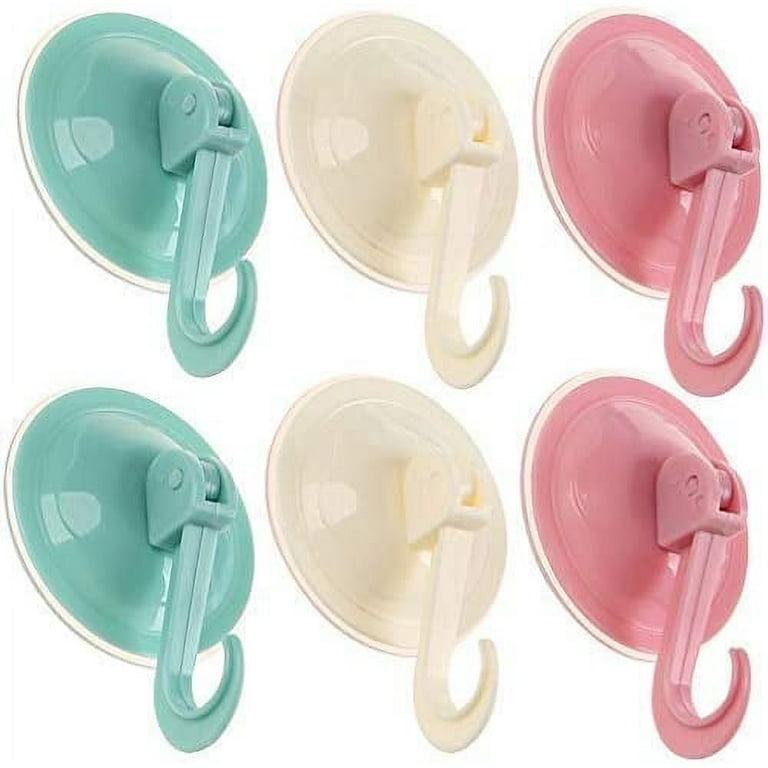 Marchpower Shower Suction Cup Hooks- 4 Pack Reusable Heavy Duty Vacuum –  marchpower