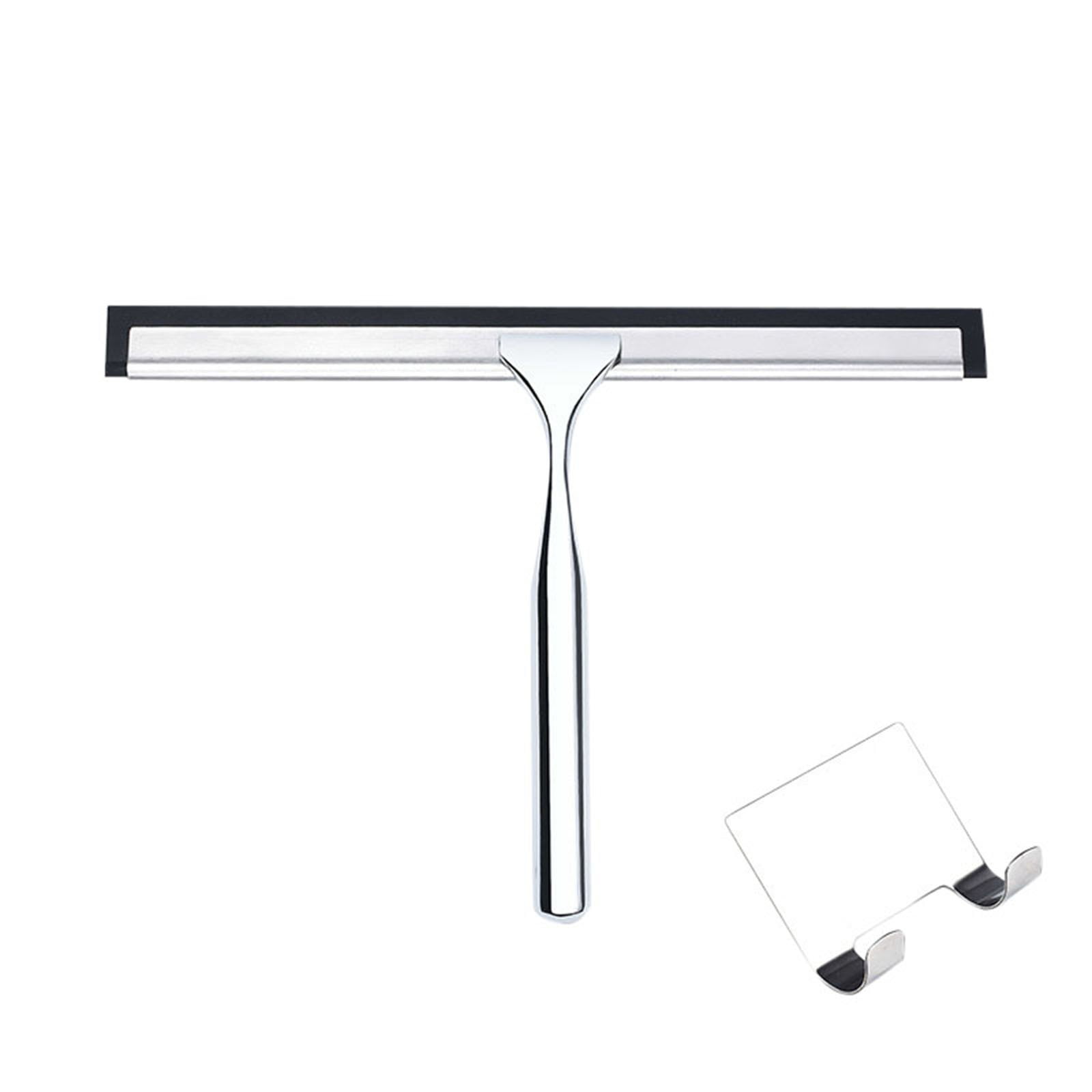 All Purpose Shower Squeegee Stainless Steel For Bathroom Shower Glass