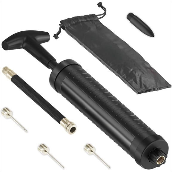All-Purpose Sports Ball Air Pump, Push & Pull Inflating System Hand Pump, Universal Portable Inflator for Basketball Soccer Volleyball Football & Exercise Balls