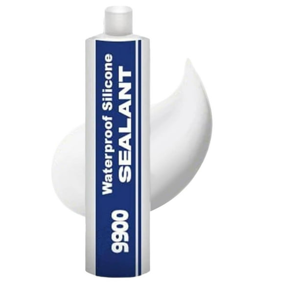 All-Purpose Super-Bonding Structural Sealant, 300g Waterproof Adhesive 9900, 9900 Sealant Waterproof,UV-Resistantc Glue Strong Sealing Compound WhiteXX