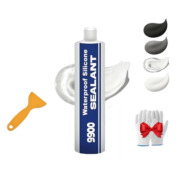 All-Purpose Super-Bonding Structural Sealant, 9900 Sealant Waterproof, for Wood, Tile and Metal (Transparent)