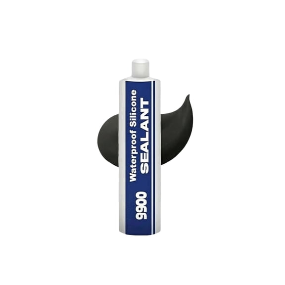 All-Purpose Super-Bonding Structural Sealant, Waterproof Adhesive 9900, 9900 Bonding Sealer Glue , Multi-Surfaces Adhesive for Roof Bathroom Tile Super-Bonding Structural Sealant-Black-A5