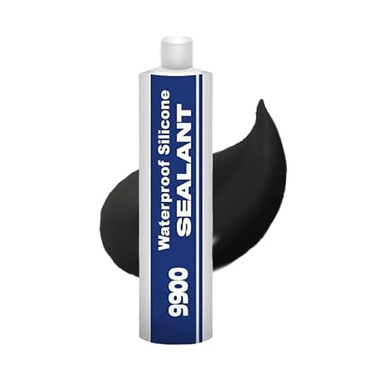All-Purpose Super-Bonding Structural Sealant, Waterproof Adhesive 9900, 9900 Bonding Sealer Glue - UV-Resistantc, Multi-Surfaces Adhesive for Roof Bathroom Tile,Black