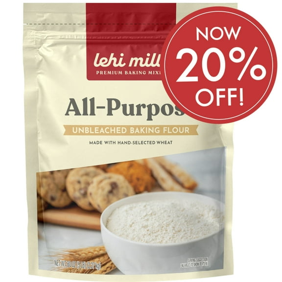 Lehi Mills All Purpose Unbleached Flour - 5 lbs