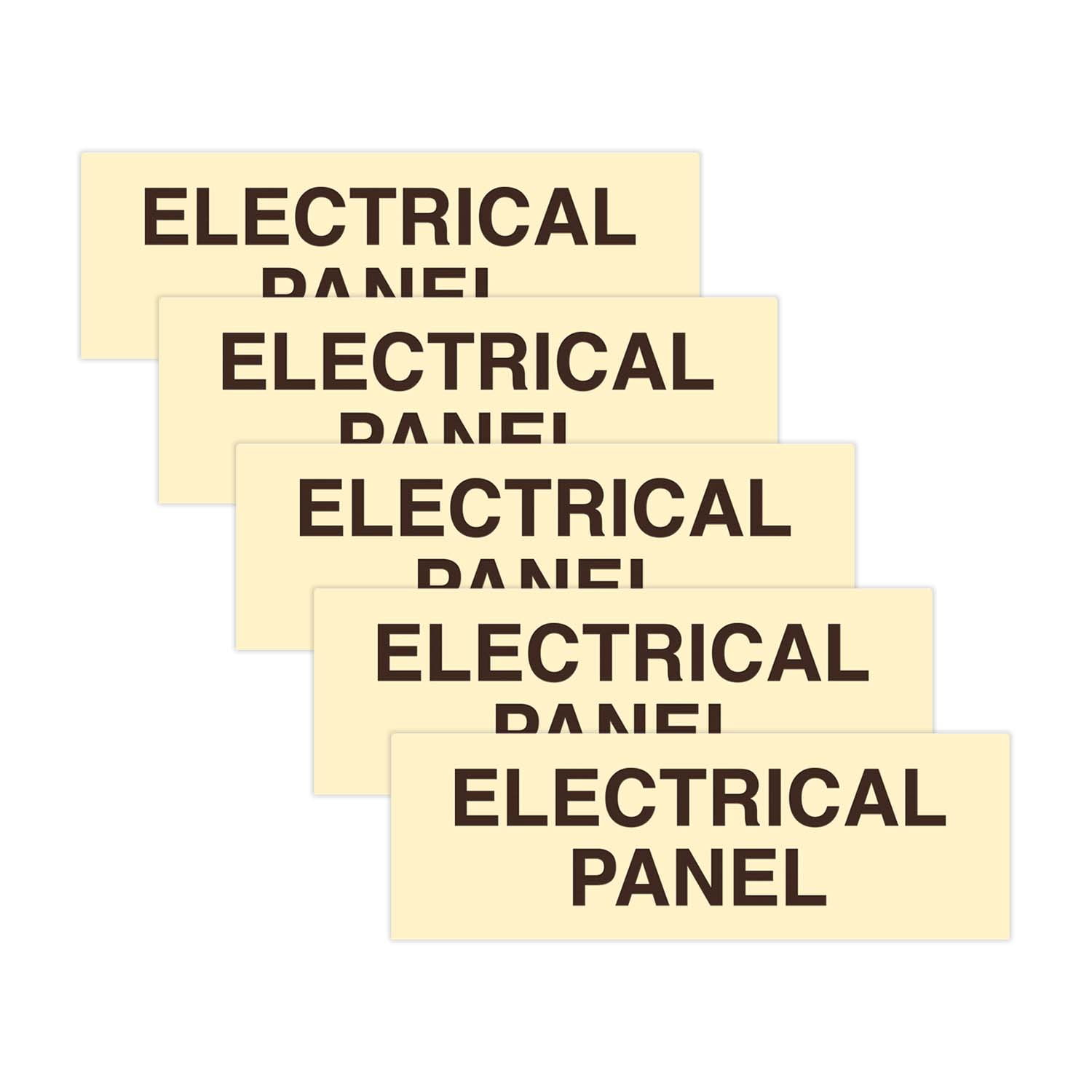 All Quality Basic Electrical Panel Sign - Fire Regulation Safety ...