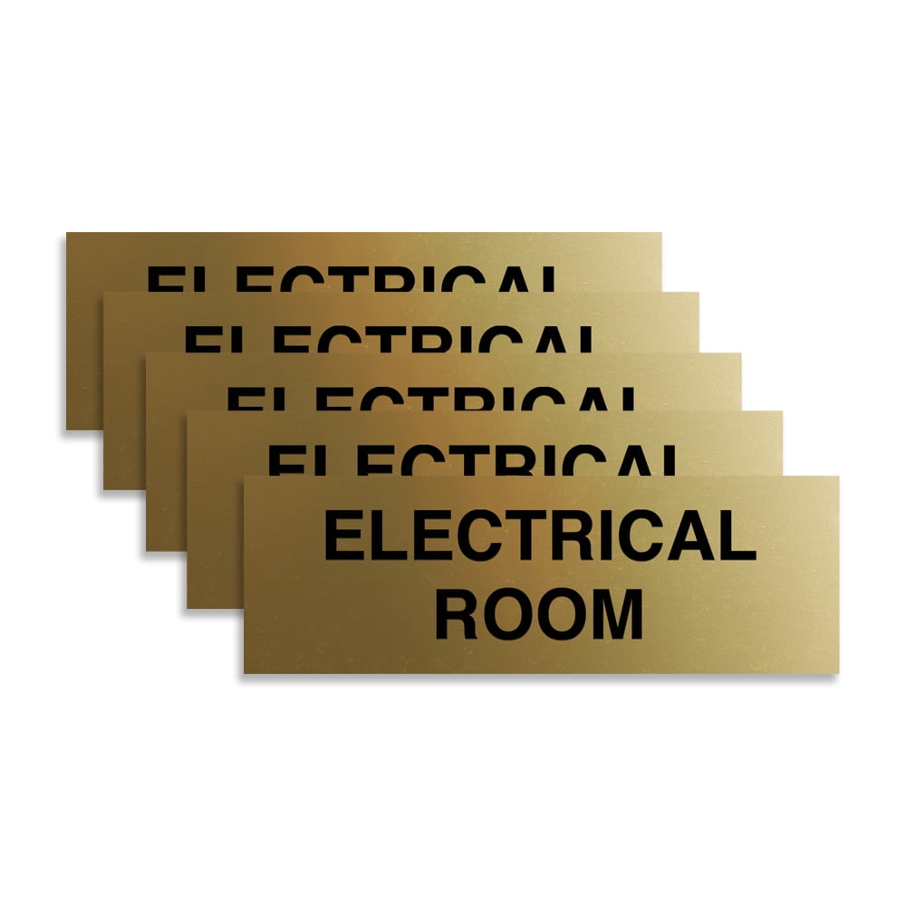 All Quality Basic Electrical Room Sign | Durable Construction ...