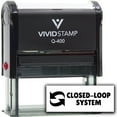 thumbnail image 1 of All Quality Closed-Loop System Self-Inking Rubber Stamp (Black Ink) - Q-400, 1 of 6