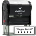 thumbnail image 1 of All Quality Do You Love It? Self-Inking Rubber Stamp | Business and Packaging Stamps (Black Ink) - Q-200, 1 of 7
