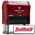 thumbnail image 1 of All Quality Just Finish! Self-Inking Rubber Stamp | Agenda Planning Stamps (Red Ink) - Q-200, 1 of 6