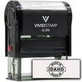 thumbnail image 1 of All Quality Made In Idaho Self-Inking Rubber Stamp (Black Ink) - Q-200, 1 of 6