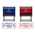 thumbnail image 1 of All Quality Proud of You! Self-Inking Rubber Stamp Motivational Teacher Stamps | Homework And Grading | Classroom Supplies (Blue Ink) - Q-400, 1 of 7