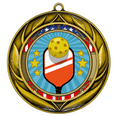 thumbnail image 1 of All Quality Wreath Design Pickleball Medal | Competition | High Quality Metal Medal - 1st, 2nd, 3rd Place - 30 Piece Set (10 Pack), 1 of 6